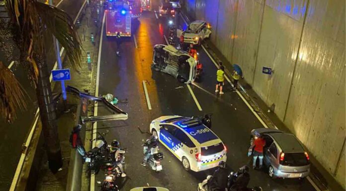 Un muerto en un accidente en la Ronda de Dalt, en Gràcia Colas kilométricas en la Ronda de Dalt por un accidente en Horta-Guinardó