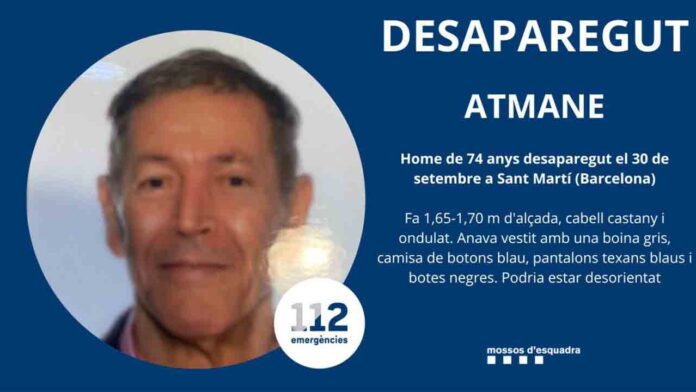Buscan a un hombre de 74 años desaparecido en Sant Martí