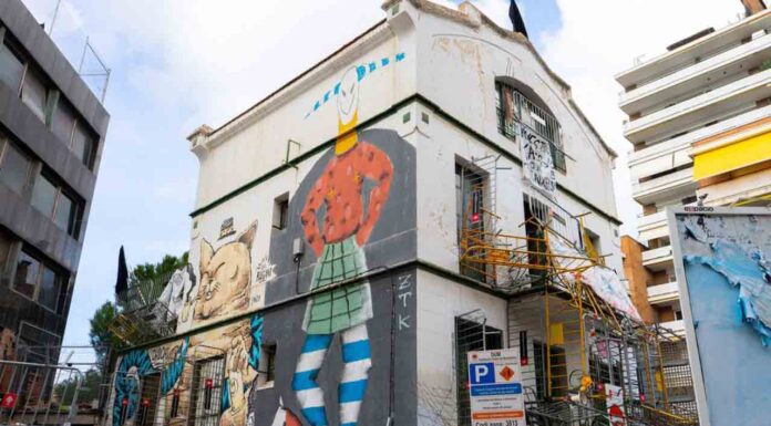 El Kubo y La Ruina avisan con un campo de batalla si los intentan desalojar El Kubo y La Ruina avisan con un campo de batalla si los intentan desalojar