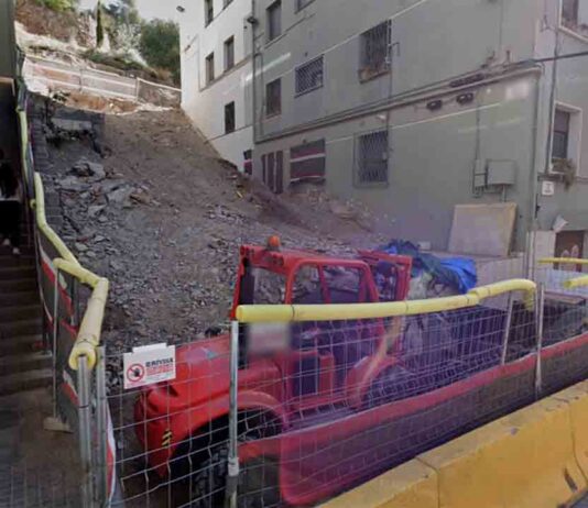 Interrumpido el servicio de taxi gratuito en la Baixada de la Glòria Interrumpido el servicio de taxi gratuito en la Baixada de la Glòria