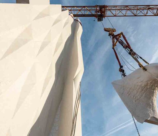 Terminadas las torres de los evangelistas de la Sagrada Familia Terminadas las torres de los evangelistas de la Sagrada Familia