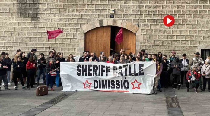 Parado el desalojo de ‘La Tancada’, la antigua Escola Massana Parado el desalojo de 'La Tancada', la antigua Escola Massana