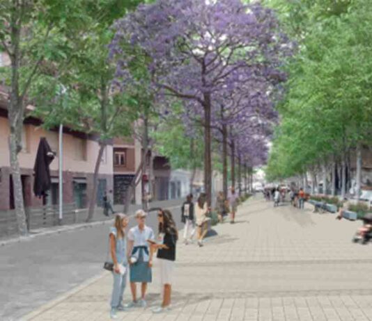 Luz verde en la remodelación de la calle de Europa en Les Corts Luz verde en la remodelación de la calle de Europa en Les Corts