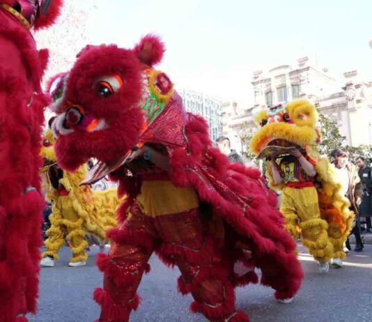Barcelona da la bienvenida al nuevo año chino, el año del dragón Barcelona da la bienvenida al nuevo año chino, el año del dragón