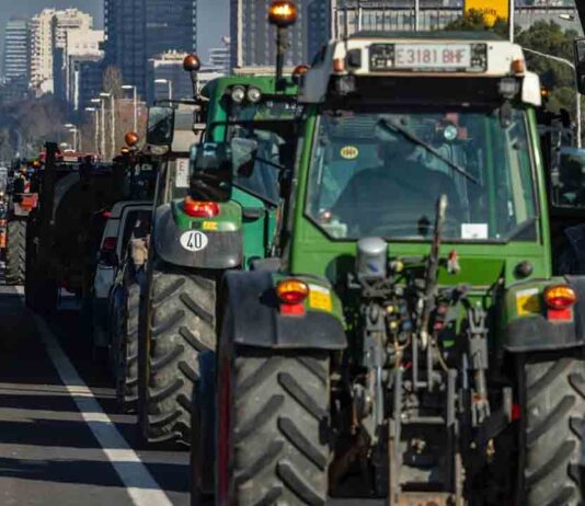 Cortes en la red viaria de Barcelona por la tractorada al Mercabarna Cortes en la red viaria de Barcelona por la tractorada al Mercabarna