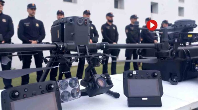 Drones para evitar el robo de cobre en la red ferroviaria Drones para evitar el robo de cobre en la red ferroviaria