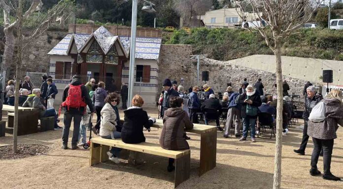 Inaugurado el recinto patrimonial de la Font d’en Fargues Inaugurado el recinto patrimonial de la Font d’en Fargues
