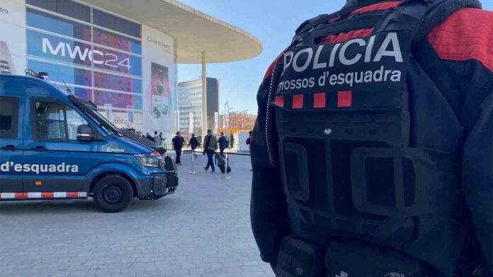 13 detenidos durante la celebración del MWC 2024 en Barcelona
