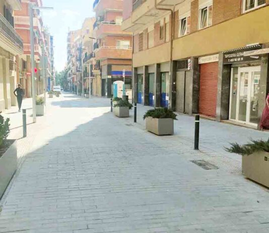 Finalizan las obras de pacificación de la calle Galileu Finalizan las obras de pacificación de la calle Galileu