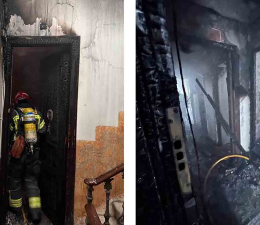 Incendio sin heridos en una vivienda de Poble-sec Incendio sin heridos en una vivienda de Poble-sec