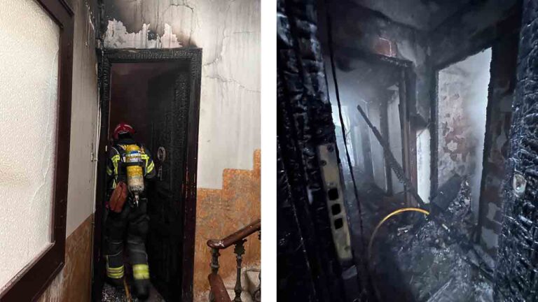 Incendio sin heridos en una vivienda de Poble-sec
