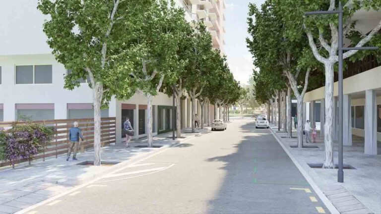 La calle Bordeus en Les Corts, tendrá una parte pacificada
