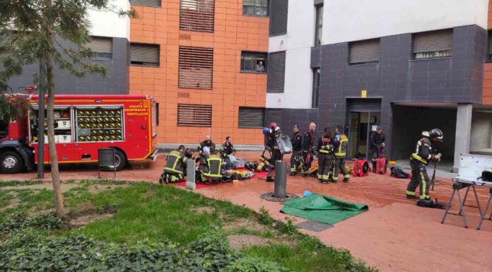 Los Bomberos extinguen el incendio de una vivienda en la Trinitat Nova Los Bomberos extinguen el incendio de una vivienda en la Trinitat Nova