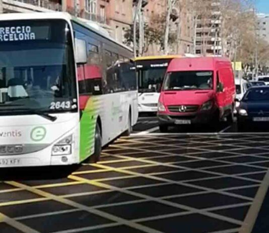 Mejoras en la circulación de los autobuses interurbanos en la avenida Meridiana Mejoras en la circulación de los autobuses interurbanos en la avenida Meridiana