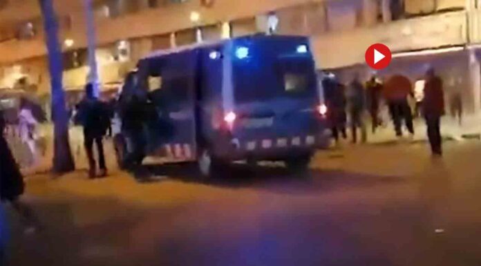 Una mujer herida de un disparo en La Mina Tres detenidos por enfrentamientos con la policía en La Mina