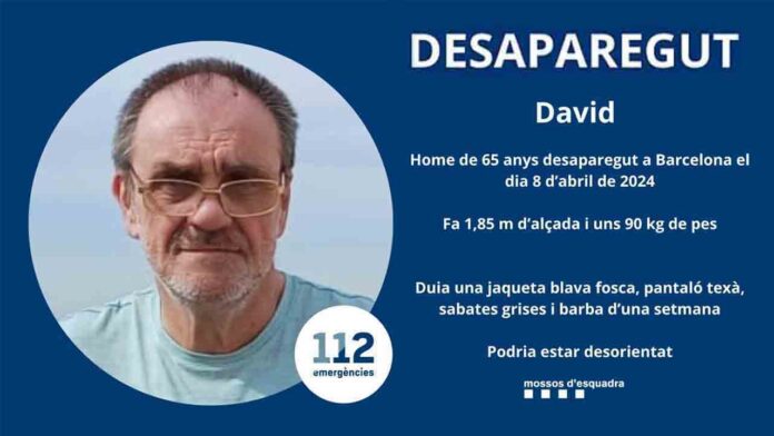 Buscan a un hombre de 65 años desaparecido en Ciutat Vella