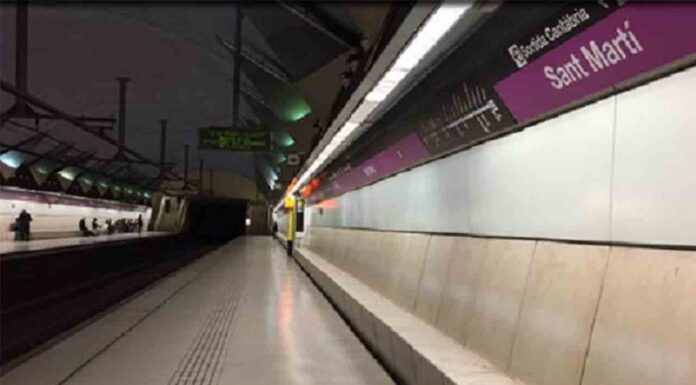 Detenidos dos supremacistas blancos por ataques xenófobos en el Metro Corte en la L2 de metro este sábado entre La Pau y Gorg