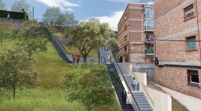 El pasaje de la Mulassa, en el Carmel, tendrá nuevas escaleras mecánicas El pasaje de la Mulassa, en el Carmel, tendrá nuevas escaleras mecánicas