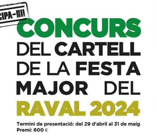 La Fiesta Mayor del Raval 2024 busca el cartel de este año La Fiesta Mayor del Raval 2024 busca el cartel de este año