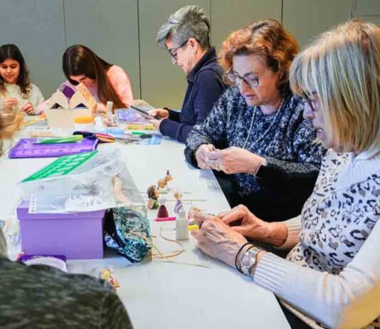 Quilling en la Torre de La Sagrera Quilling en la Torre de La Sagrera