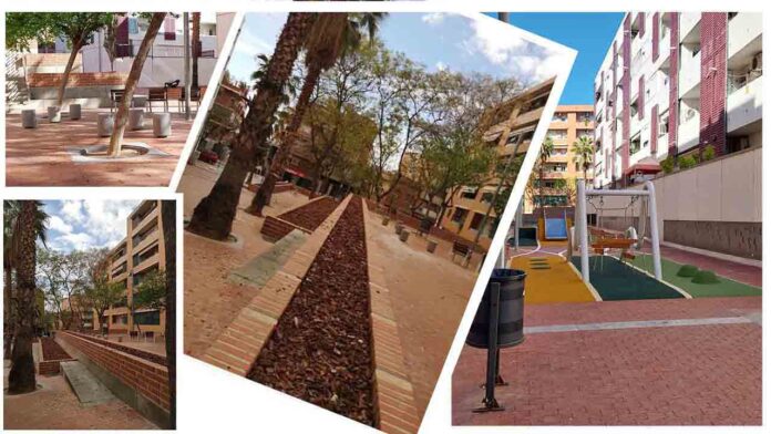 La plaza del Verdum abre más accesible y como nuevo espacio de encuentro