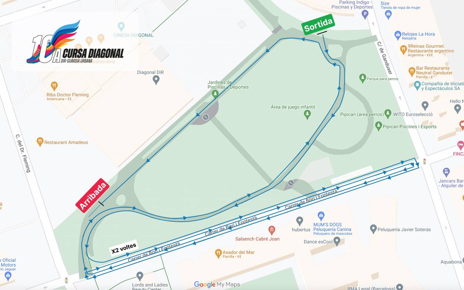 10ª edición de la Carrera Diagonal DiR Guàrdia Urbana