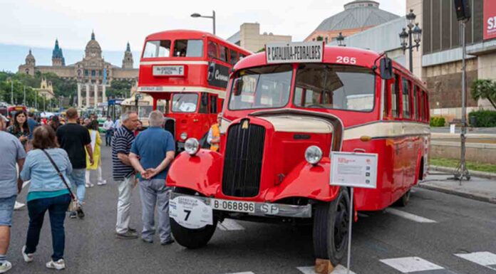 Vuelve la Exposición de Autobuses Clásicos de Barcelona Vuelve la Exposición de Autobuses Clásicos de Barcelona