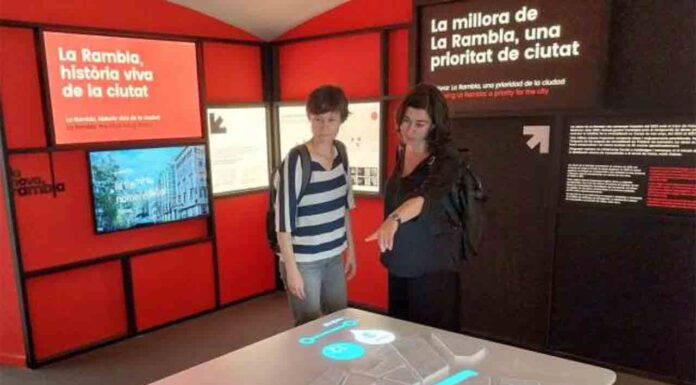 Abre el Espai Rambla, punto de atención sobre la transformación de la vía Abre el Espai Rambla, punto de atención sobre la transformación de la vía