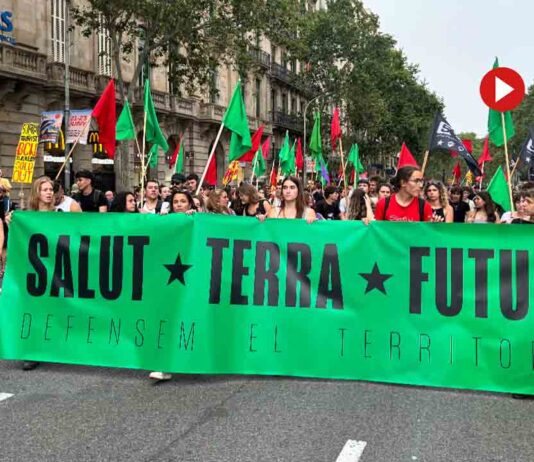 Concentración ecologista en el Arco del Triunfo contra la crisis ecosocial Concentración ecologista en el Arco del Triunfo contra la crisis ecosocial