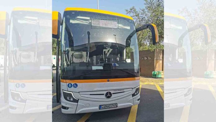 Detenido un conductor de autocar por cuadruplicar la tasa de alcohol