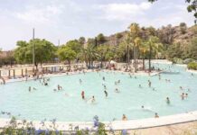 El lago de la Creueta del Coll abre la temporada de baño El lago de la Creueta del Coll abre la temporada de baño