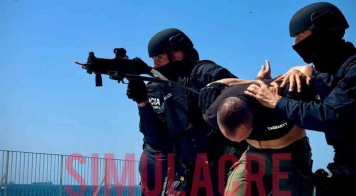 Simulacro antiterrorista en el puerto de cara a la Copa América Simulacro antiterrorista en el puerto de cara a la Copa América