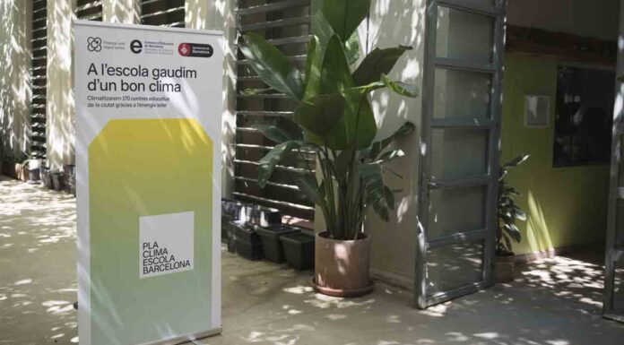 Comienzan las obras de climatización en las primeras 24 escuelas de Barcelona Comienzan las obras de climatización en las primeras 24 escuelas de Barcelona