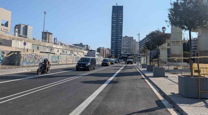 El entorno de la estación de Sants se prepara para el cambio de movilidad El entorno de la estación de Sants se prepara para el cambio de movilidad