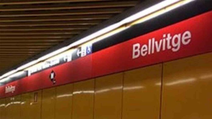 Apuñalan a un hombre en la parada del Metro de Bellvitge