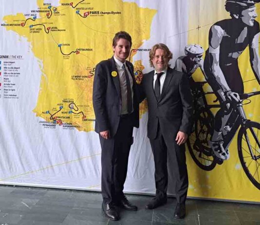David Escudé asiste a la presentación oficial del Tour 2025 David Escudé asiste a la presentación oficial del Tour 2025