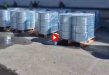 Interceptan 13.000 kilos de productos químicos con destino a Rusia en el Puerto de Barcelona Interceptan 13.000 kilos de productos químicos con destino a Rusia en el Puerto