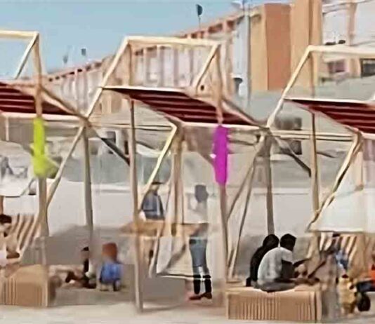 Barcelona probará dos cubiertas para generar energía y sombra simultáneamente Barcelona probará dos cubiertas para generar energía y sombra simultáneamente