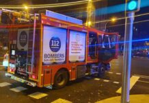 Fallece un hombre de 92 años en un incendio en Gran Vía Se incendia la cocina de un restaurante en Sant Martí
