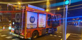 Fallece un hombre de 92 años en un incendio en Gran Vía Se incendia la cocina de un restaurante en Sant Martí