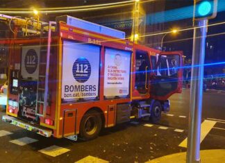 Fallece un hombre de 92 años en un incendio en Gran Vía Se incendia la cocina de un restaurante en Sant Martí