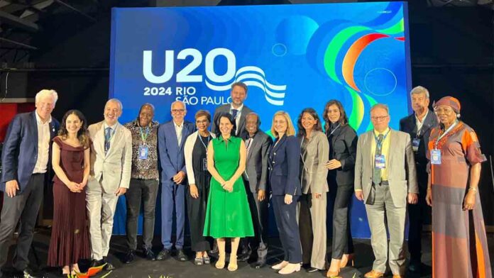 Collboni pide más recursos en vivienda en la cumbre del Urban20 en Brasil