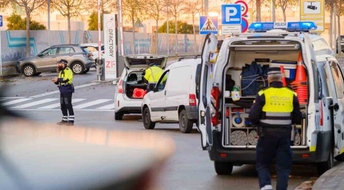 En marcha un dispositivo de control de camiones y furgonetas En marcha un dispositivo de control de camiones y furgonetas