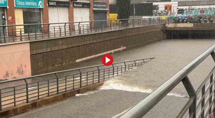 Graves inundaciones en el Baix Llobregat Graves inundaciones en el Baix Llobregat