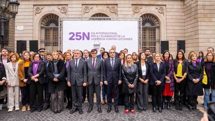Manifiesto del Ayuntamiento y la Generalitat con motivo del 25-N