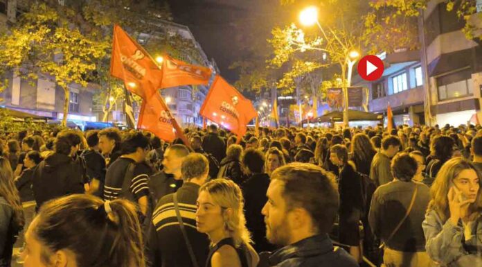 Protestas ante la sede del PP en Barcelona por la gestión de la DANA Protestas ante la sede del PP en Barcelona por la gestión de la DANA