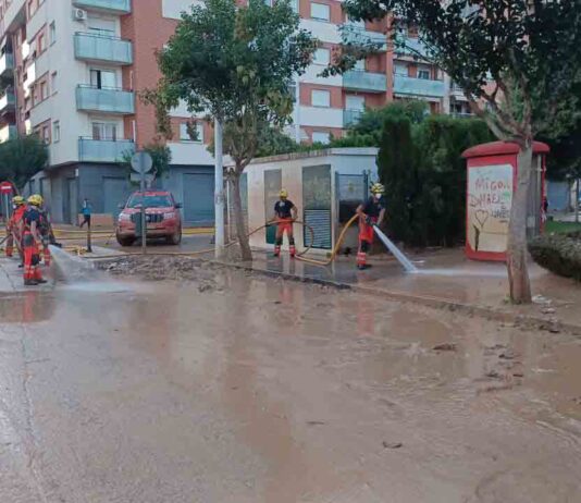 Se desplaza hacia València el tercer cupo de los Bomberos de la Generalitat Se desplaza hacia València el tercer cupo de los Bomberos de la Generalitat