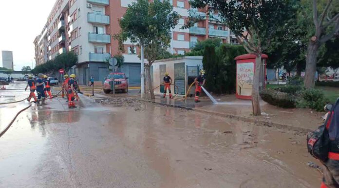 Se desplaza hacia València el tercer cupo de los Bomberos de la Generalitat Se desplaza hacia València el tercer cupo de los Bomberos de la Generalitat