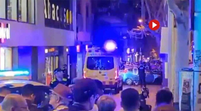 Muere una mujer herida en el atropello múltiple en Fabra i Puig Siete heridos, uno muy grave, por un atropello en Fabra i Puig