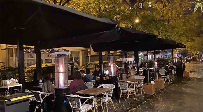 Adiós a las estufas de combustión en las terrazas de los bares Adiós a las estufas de combustión en las terrazas de los bares